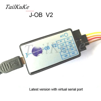 J-OB V2 JLINK OB J-LINK V8 V9 V9.3 STLINK Sanal Seri Port ile Uyumlu