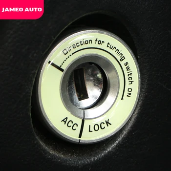 Jameo Otomatik ışık Ateşleme Aksesuarları Volkswagen VW Golf 7 için 7.5 MK7 MK7.5 2012-2019 Anahtarlık Anahtarı Kapak Trim Sticker