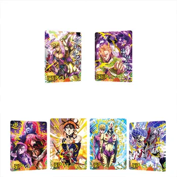 Japon 3/5 Adet Anime JoJo Tuhaf Macera jojo kartları Karakterler Koleksiyon Kartları hobi Oyunu koleksiyon Çocuk Hediyeler için