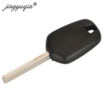 Jingyuqin HU83 Kesilmemiş Bıçak Transponder Araba Anahtarı Kabuk Durumda Yedek Fob Citroen Fit Peugeot 508 Çip Dahil Değildir