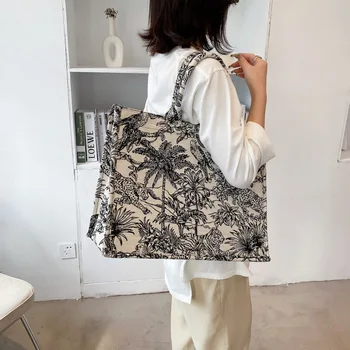 JIOMAY Jakarlı tote plaj çantası Kadınlar için 2022 Lüks Tasarımcı Çanta Seyahat Büyük Kapasiteli omuzdan askili çanta Nakış alışveriş çantası