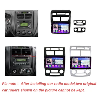 JUSTNAVI Autoradio Kıa Sportage 2 2004-2010 için araba android radyosu Stereo Multimedya Video Oynatıcı DSP GPS Navigasyon IPS 2 Din