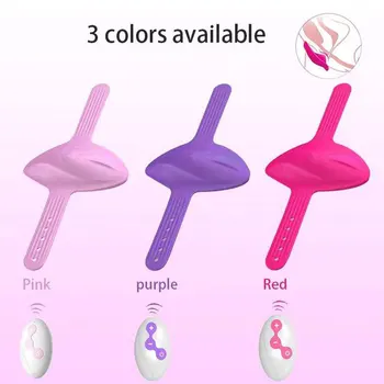 Kablosuz Giyilebilir Külot Vibratör 10 Hızları Titreşimli Uzaktan Kumanda Oral Seks Klitoris Stimülatörü Erotik Seks Oyuncakları Kadınlar için