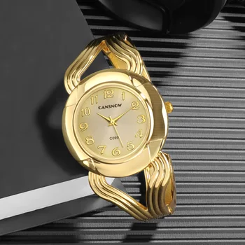 Kadın Bilek Saatler Bilezik Paslanmaz Çelik kuvars saatler Bayanlar için Yeni Tasarım Moda Kadın Saat relogio feminino