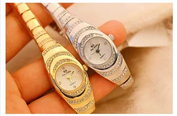 Kadın Saatler 2022 Lüks Marka Elbise Casual Kuvars Küçük Arama Bayanlar Bilek Saatler Rhinestone Gül Altın Kadınlar İçin Saatler 2021