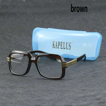 KAPELUS Kadın kare güneş gözlüğü Açık hip hop kurbağa ayna uv400 gözlük Avrupa ve Amerikan yeni güneş gözlüğü