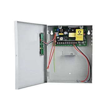 Kapı Erişim Kontrol Sistemi Anahtarı Güç Kaynağı AC 110~240V Gecikme Süresi Max 15 Saniye Frekans Güç DC12V 5A 50W