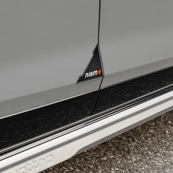 Karbon Fiber Araba Kapı Köşe Kapak Anti-çarpışma Sticker Volvo V50 Fh Kamyon S60 S40 Xc70 C30 Xc60 S80 V40 Xc90 Aksesuarları