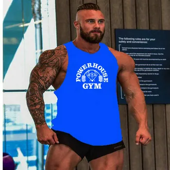 Kas Çocuklar Vücut Geliştirme Fanila Erkek Kas Gömlek spor kolsuz tişört Üstleri Stringer Erkek Yelek Spor erkek giyim Yeni Tank Top Tarzı