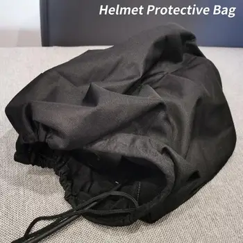 Kask Çantası Kullanışlı Kir Dayanıklı Deforme Etmek Kolay Değil Sürme Kask saklama çantası Kask Koruyucu Çanta