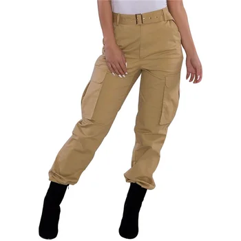 Kayotuas Kadın Kargo Pantolon Pantolon Rahat Askeri Ordu Baskı Streetwear Eşofman Sıcak Satış Bayanlar Egzersiz Jogger Açık