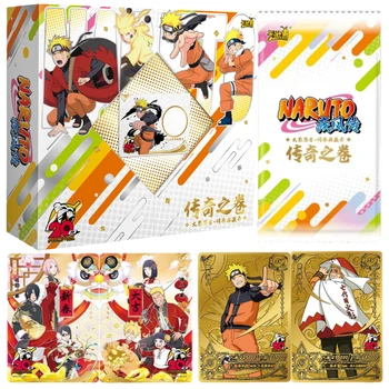 KAYOU Naruto Kartı 2023New Yıl Hediye Kutusu Efsanevi Cilt Toplama Kartı Sınırlı Anime Uchiha Sasuke Uzumaki Naruto SE Kartı Hediye
