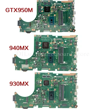 KEFU ASUS X756UX Laptop Anakart X756UJ X756UV X756UQK X756UB X756UWK X756UXM 3 I5 I7 6th / 7th Gen GTX950 940M X 930M X