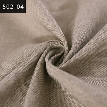 Keten kanepe kumaşı toptan kumaşlar katı kanepe kumaşı dikiş DIY el işi malzemesi