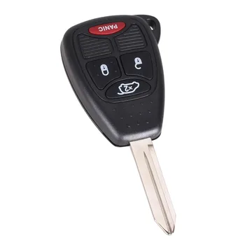 KEYYOU 4 (3 + 1 ) düğmeler Uzaktan Araba Anahtarı Kabuk Durumda Kapak Chrysler Sebring Için 300C Dodge Için Jeep Için Ücretsiz Kargo