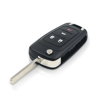 KEYYOU Opel Vauxhall Zafira Astra Insignia 2/3/4/5 Düğmeler Yedek Uzaktan Anahtar Kutu HU100 Flip anahtar kılıfı Fob Boş Kapak