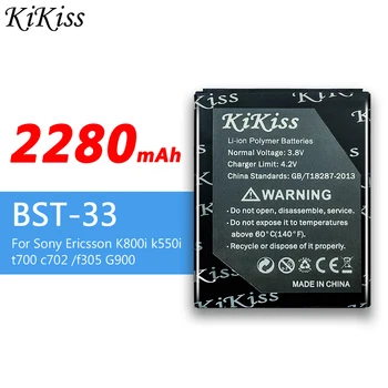 KiKiss BST-36 BST-33 Pil Sony Ericsson W200 k510i z550i K800i k550i t700 BST 36/33 BA800 BA900 BA950 Xperia TX V ZR İçin