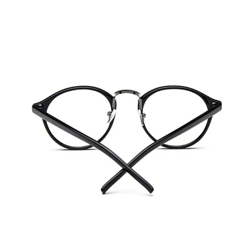 Klasik Retro Moda Gözlük Kadın Erkek Vintage Şeffaf Lens Gözlük Gözlük Şeffaf Gözlük Çerçeve Parti Nerd