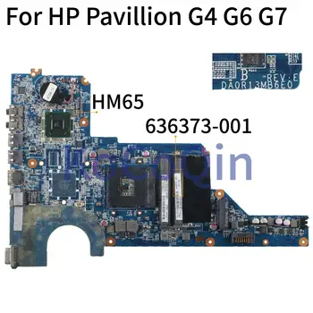 KoCoQin dizüstü HP için anakart Pavilion G4 G4-1000 G6-1000 G7 HM65 Anakart 636373-001 636373-501 DA0R13MB6E0 DA0R13MB6E1