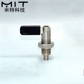Kol tipi indeksleme pistonları, Pimli yaylı vida, 180° konum tipi. Kilit pimi İnce dişli M10M12M16M20 stokta