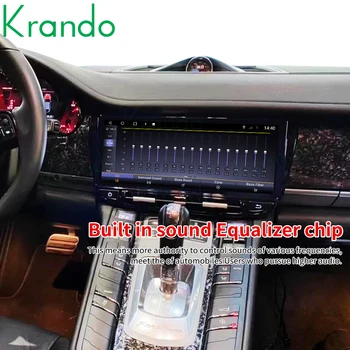 Krando Android 10.0 12.3 6G 128G Araba Radyo Porsche Panamera 2010-2016 İçin Stereo navigasyon başkanı Ünitesi Multimedya Oynatıcı Tablet