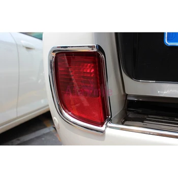 Krom Araba-Styling arka lamba kapağı ışık yerleşimi Paneli Trim 2012 2013 Toyota LC Land Cruiser 200 aksesuarları