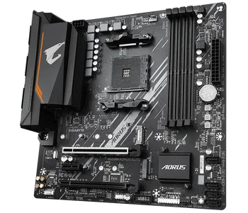 Kullanılan, GİGABYTE B550M AORUS ELİTE Anakart AMD B550 Soket AM4 DDR4 HDMI uyumlu 128GB PCI-E 4.0 M. 2