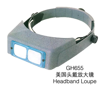 Kuyumcu GH655 Kafa Giyen Büyüteç Takı Araçları İçin, Kafa Büyüteç Kuyumcular Lens fabrika fiyat