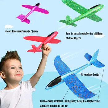 Köpük Kabarcık Uçak, EPP Atalet Hafif El Planör Atma Uçak, Açık Lansmanı, Çocuk Oyuncakları, Erkek Hediye