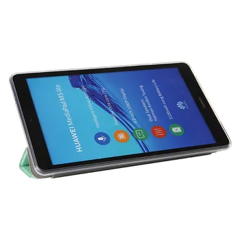 Kılıf Huawei Mediapad M5 Lite 8 inç Kapak Sevimli Boyalı Deri Yumuşak TPU Arka Tablet Kapak İçin Huawei Mediapad M5 Lite 8 Kılıf