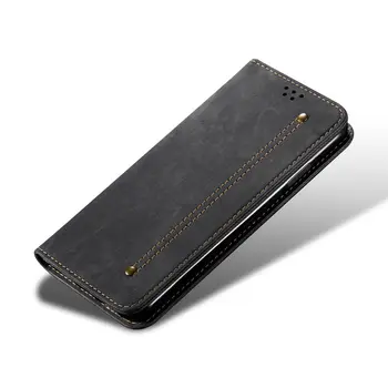Kılıf OnePlus Nord CE 5G Denim Deri Manyetik Cüzdan telefon kılıfı Kart Yuvası Tam Koruyucu Kapak Çevirin OnePlus Nord CE 5G