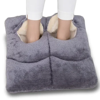 Kış Isıtmalı Sıcak Ayak Battaniye Elektrikli Ayak Mat Battaniye Isıtmalı Ayakkabı Isıtıcı isıtma pedi Terlik Sıcak Sıcak Yastık