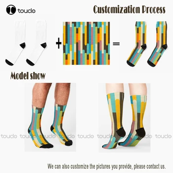 Lana Rhoades Çorap Yeşil beyzbol çorapları Kişiselleştirilmiş Özel Unisex Yetişkin Genç Gençlik Çorap 360° Dijital Baskı Streetwear Komik