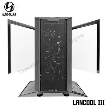 LANCOOL III RGB ATX Kasa ve PC Oyun Dolabı 4X140 Fan Destekler AIO Soğutma Yapı 3x120mm 420 Radyatör