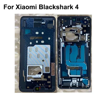 LCD Tutucu Ekran Ön Çerçeve İçin Xiaomi Siyah Köpekbalığı 4 Konut Case Orta Çerçeve İçin Hiçbir Güç Ses Düğmeleri Xiaomi BlackShark 4