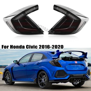 LED Araba Styling Fren Lambası Honda Civic HATCHBACK 2016 2017 2018 2020 Kuyruk Sürüş Ters Sinyal Sis Lambası Aksesuarları
