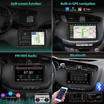 LeeKooLuu 2Din Araba Radyo Android Otomatik Stereo GPS Multimedya Oynatıcı Nissan X-Trail 2007-İçin XTrail X Trail T31 Carplay 4G