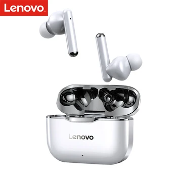 Lenovo LivePods LP1 Gerçek kablosuz kulaklık BT 5.0 Kulaklıklar Aktif Gürültü İptal Oyun Müzik Video HD Çağrı giymek Rahat