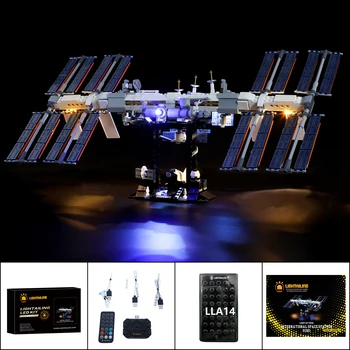 LIGHTAILING led ışık Kiti 21321 Ideas Serisi Uluslararası Uzay İstasyonu， Uzaktan Kumanda Versiyonu
