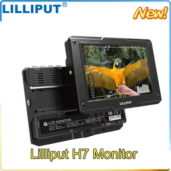 Lıllıput H7 7 İnç 1800Nit Ultra Parlak Güneş ışığı Görünür 4K HD HDR 3D-LUT Kamera alan monitörü Açık Video için Yeni