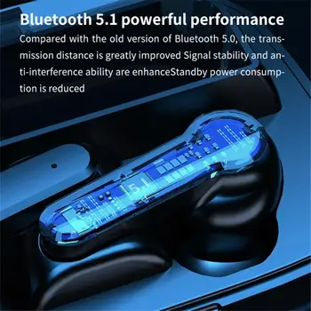 M19 Kulakiçi TWS Kulaklık M10 Intelligente Dokunmatik Kontrol kablosuz bluetooth uyumlu Kulaklıklar su geçirmez LED Ekran Mic İle