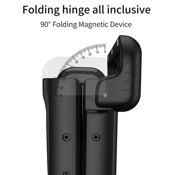 Manyetik Katlanır Zırh samsung kılıfı Galaxy Z Kat 4 5G ayarlanabilir braket ile Anti-Damla Tam koruma kapağı