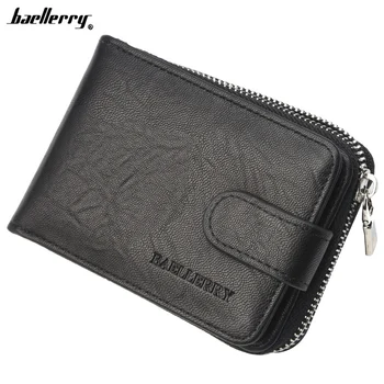 Marka erkek cüzdan moda yeni küçük kart çanta erkek Tasarımcı deri erkek fermuarlı cüzdan cep mini fermuarlı kart çantası