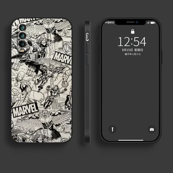 Marvel Avengers LOGO Telefon Kılıfları Xiaomi Redmi İçin Not 8 Pro 8T 8 2021 8 7 8 8A 7A 8 Pro arka kapak Coque Yumuşak TPU