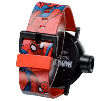 Marvel Kahraman Örümcek-Erkek Erkek Faiz Saatler Projektör 10 Desenler Çocuk Dijital Saat Öğrenci Hediye Kolay Okuma Süresi Çocuk İzle Yeni