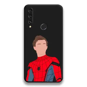 Marvel Tom Hollanda Örümcek adam Hiçbir Şekilde Ev Andrew telefon kılıfı İçin Huawei Y6P Y8S Y8P Y5II Y5 Y6 2019 P Akıllı Başbakan Pro