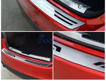 Mazda Atenza 2013-2018 için #304 Paslanmaz Çelik Arka Tampon Koruma Plakası Kuyruk Kapısı Kapı eşik Araba Styling Aksesuarları