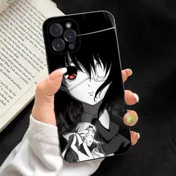 Mei Misaki Başka Bir anime telefon kılıfı Silikon Yumuşak iphone 14 13 12 11 Pro Mini XS MAX 8 7 6 Artı X XS XR Kapak