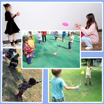 Mekik Hentbol Çift Çekme Topu Eğlenceli Oyun Ebeveyn-çocuk Etkileşimi Duyusal Eğitim Montessori Eğitici çocuklar oyunları