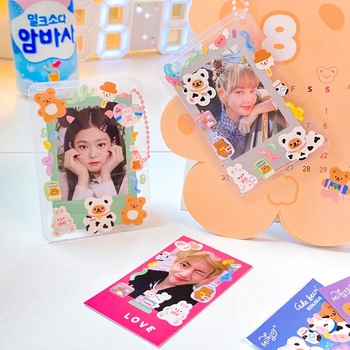 Mini Ayı Etiket El Hesabı DIY Albümü Dekorasyon Scrapbooking Çıkartmaları Telefon Çıkartmaları Kawaii Kore Kırtasiye